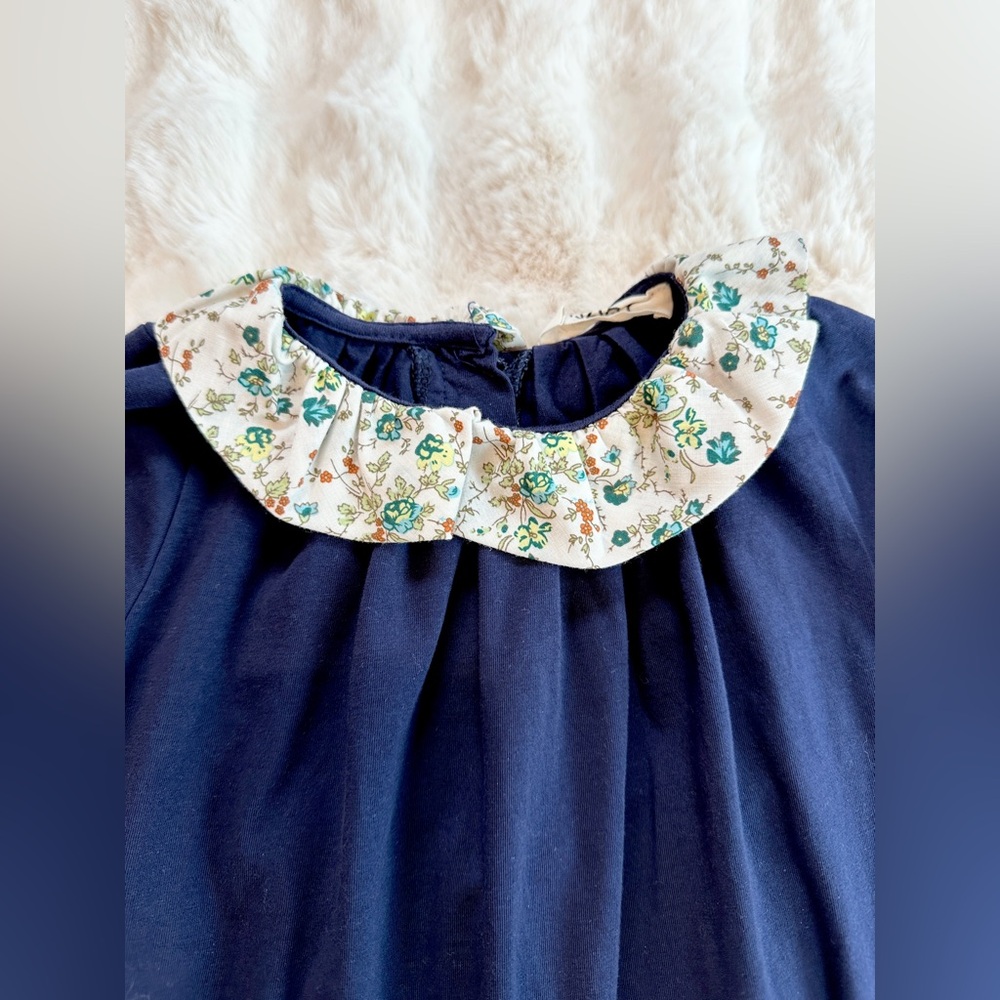 Floral Peter PanCollar Dress - Picture 2 of 4